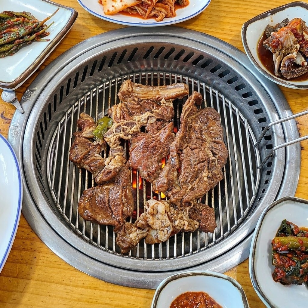 만나숯불갈비 대표메뉴