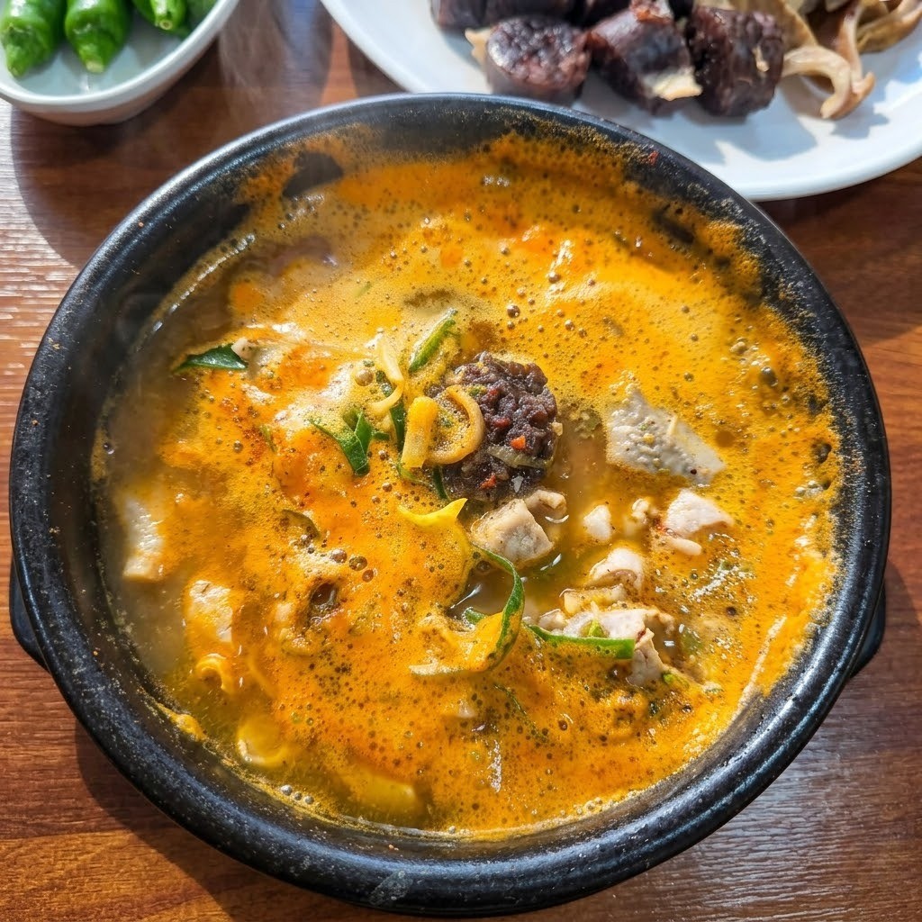 내장산순대국 대표메뉴