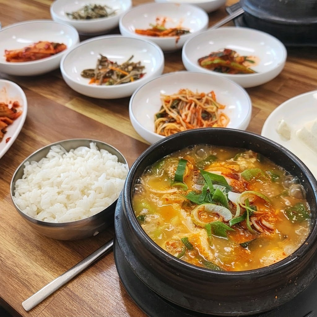 두승산콩마을 대표메뉴