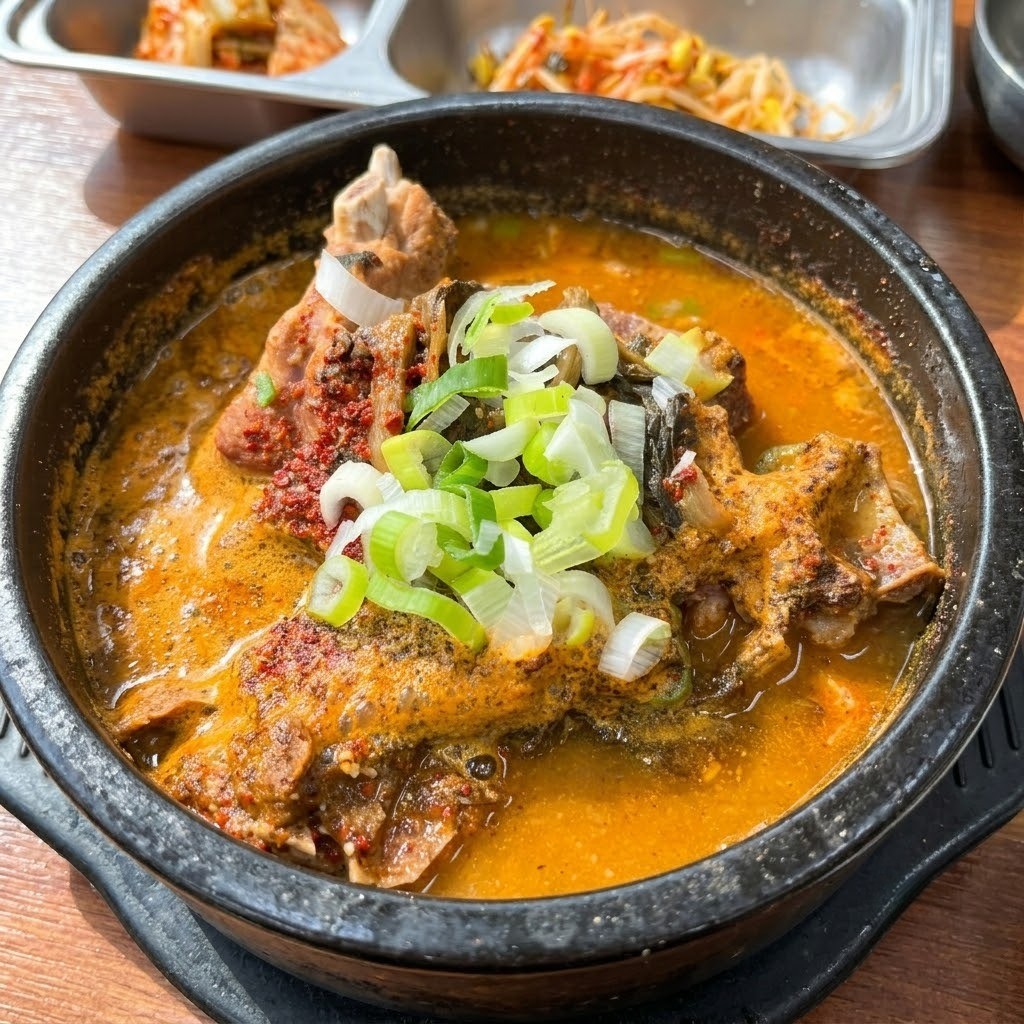 아글씨왕순대감자탕 대표메뉴