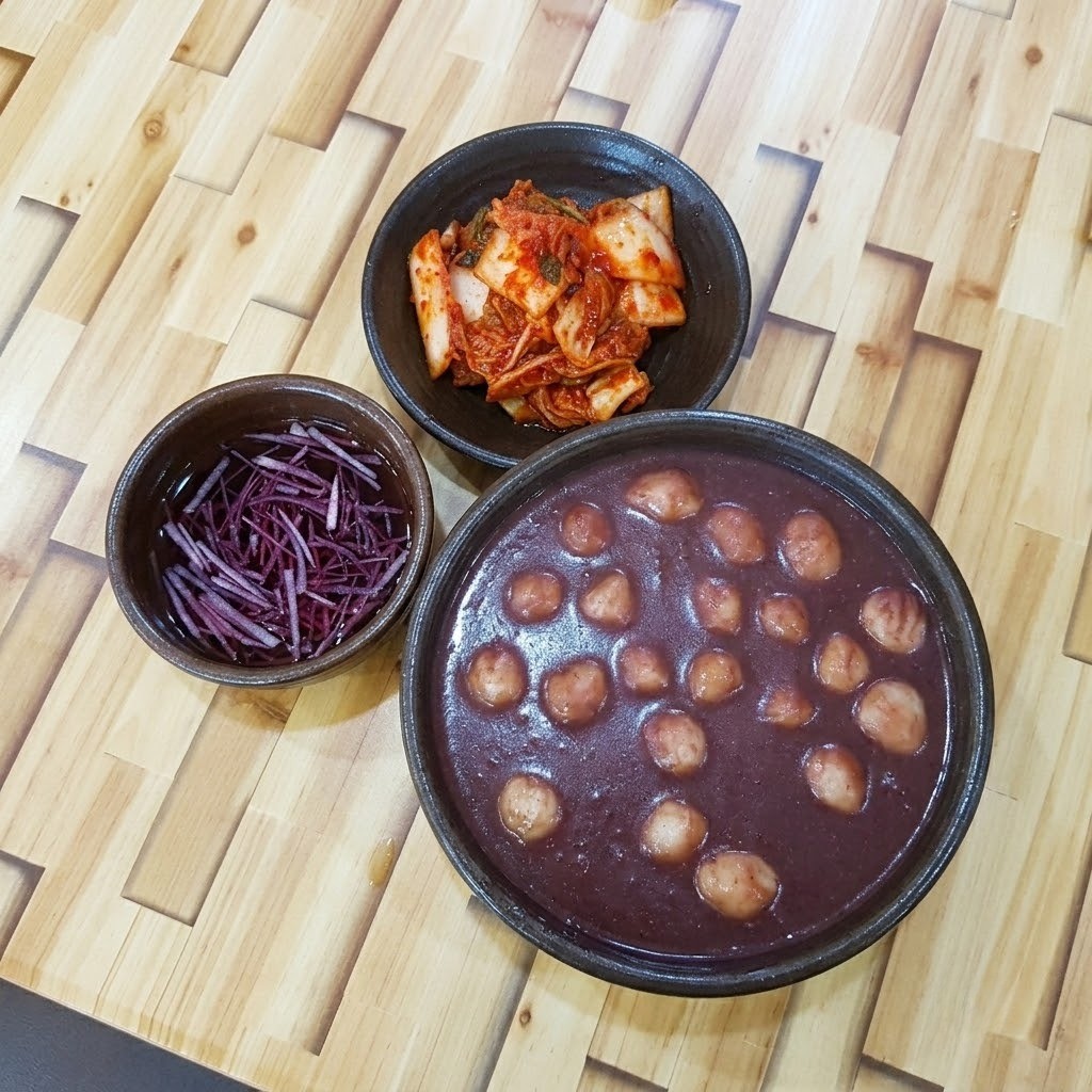 옹기전팥죽 대표메뉴